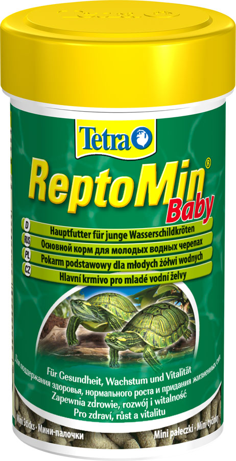 Tetra (Тетра) ReptoMin Baby. Корм для молодых водных черепах 100 мл 26 гр