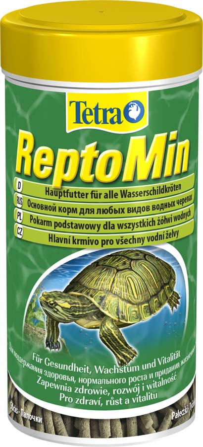 Tetra (Тетра) ReptoMin. Корм для водных черепах (гранулы) 250мл