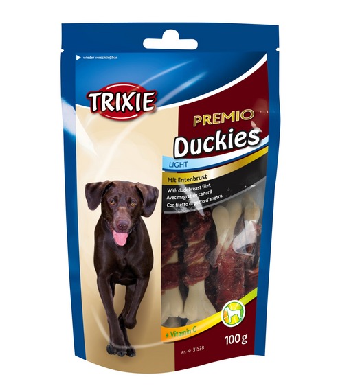 Premio Duckies. Лакомство для собак с уткой, 100 г. Trixie (Трикси) (31538)