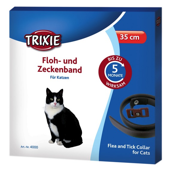 Trixie (Трикси). Противопаразитарный ошейник для кошек, 35 см. (4000)