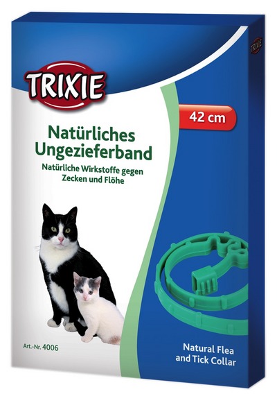 Trixie (Трикси). Противопаразитарный биологический ошейник для кошек, 42 см. (4006)