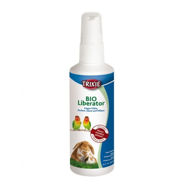 Trixie (Трикси) Bio-Liberator for small animals and birds. Спрей противопаразитный для мелких животных  100 мл