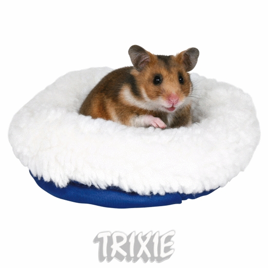 Trixie (Трикси) Cosy bed. Мягкая двусторонняя лежанка для хомяков и мышей 16х13 см