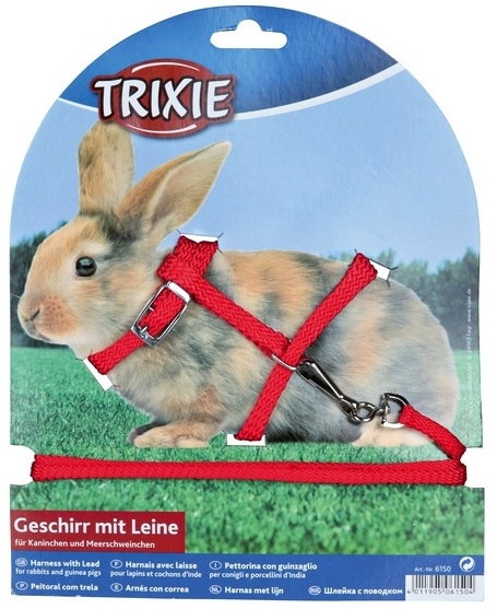 Trixie (Трикси) Set for rabbits. Шлея для мелких грызунов 10мм х 12мм