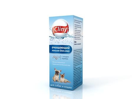 Лосьйон очищающий для глаз 50 мл. Cliny (Клини)