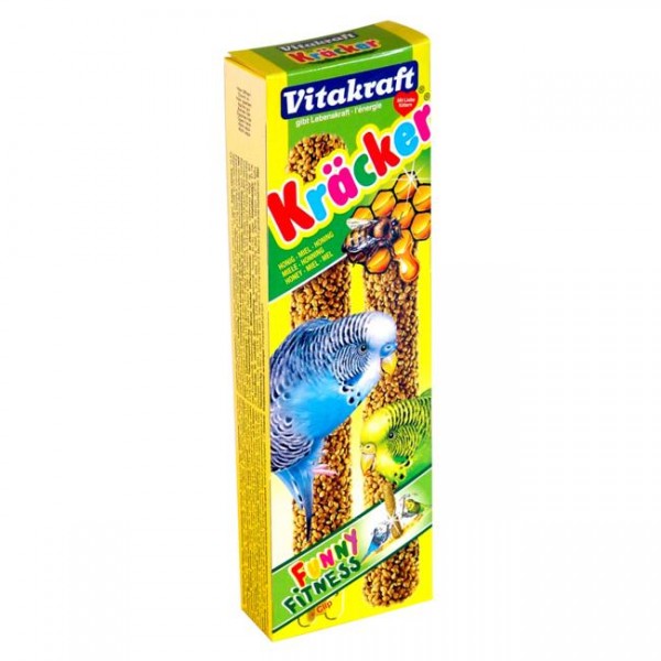 Kracker. Крекер для попугаев Медовый, 2 шт. Vitakraft (Витакрафт)