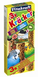 Kracker Big Pack. Крекер для попугаев мед/яйцо/фрукты, 3 шт. Vitakraft (Витакрафт)