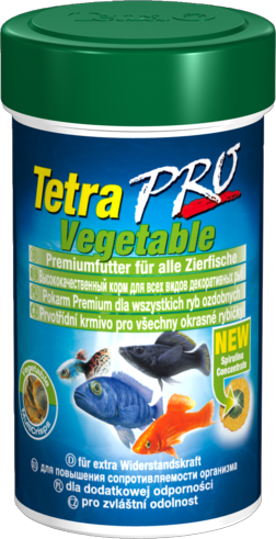 Tetra (Тетра) Pro Vegetable Полноценный корм для декоративных рыбок 100 мл