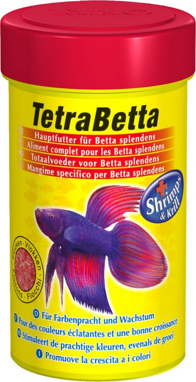 Tetra (Тетра) Betta Основной корм для петушков (хлопья)  100 мл