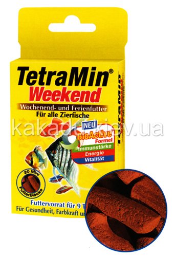 Tetra (Тетра) Min Weekend St. Корм для рыбок на время выходных (блоки 20 шт)