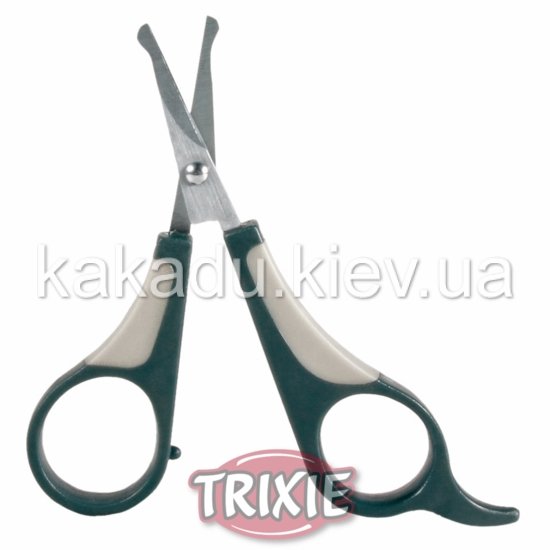 Trixie (Трикси) Face and paw scissors. Ножницы для обработки ушей и лап 9,5 см
