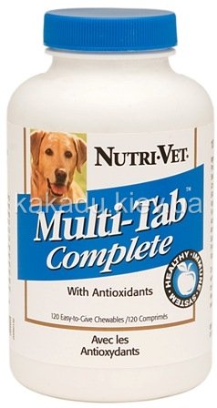 Nutri-Vet (Нутри-Вет) 60 табл. Multi-tab Complete Liver Chewables. Жевательные таблетки для собак - 