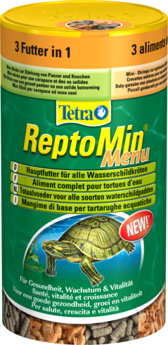 Tetra (Тетра) ReptoMin Menu. Основной корм для водных черепах 250мл