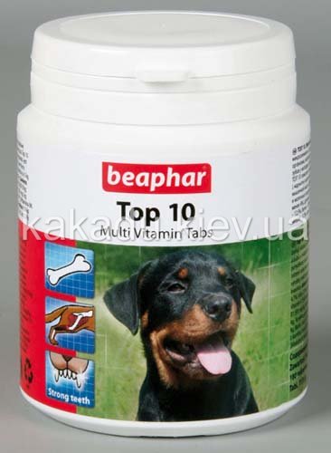 Beaphar (Бифар) Top 10 Витамины для собак - 