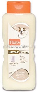 Шампунь смягчающий с овсяным маслом для собак, 532 мл. Hartz (Хартц)
