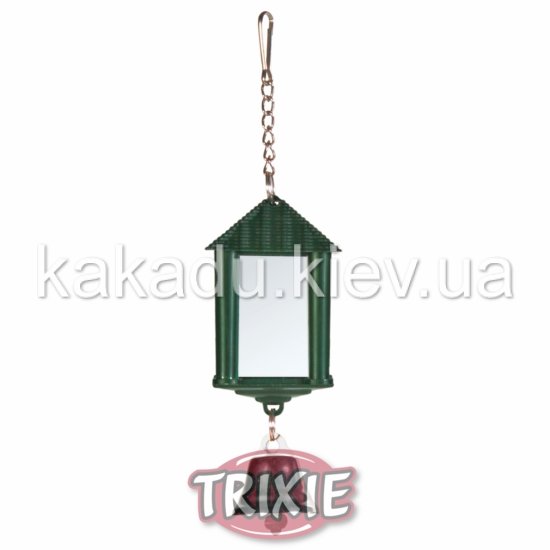 Trixie (Трикси) Lantern mirror, with bell. Игрушка для попугаев - лампа  3 см