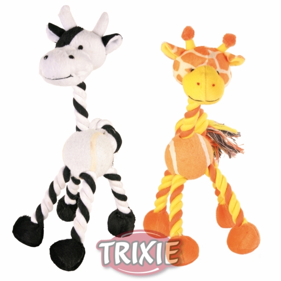 Игрушка плюшевая с тенисным мячом, 28 см.Trixie (Трикси) (3578)