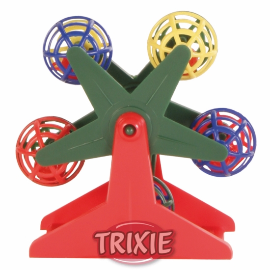 Trixie (Трикси) CFerris wheel with little rattle balls  Игрушка для птиц - мельница  (5355)