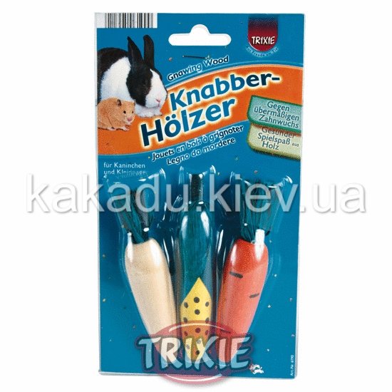 Trixie (Трикси) Nibble wood Игрушка - уход за зубами грызунов