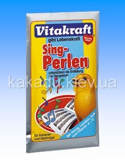 Perls. Витаминная добавка для стимулирования пения для канареек, 20 гр. Vitakraft (Витакрафт)