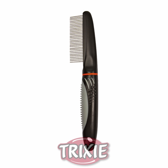 Trixie (Трикси) Coat Untangler Расческа с вращающимися зубцами для котов и мелких собак 22см (23771)