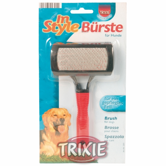 Trixie (Трикси) Brush, plastic handle Пуховка с пластиковой ручкой (2301)