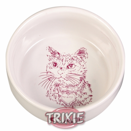 Trixie (Трикси) Cat bowl Миска керамическая 0,3 л  (4010)
