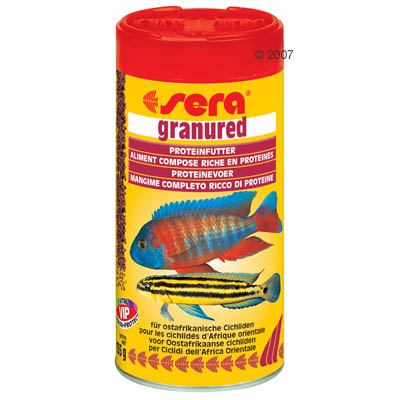 Sera (Сера) Granured Гранулированный корм для плотоядных цихлид 20 гр