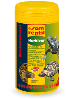 Sera (Сера) Reptil Professional Herbivor Корм для растительноядных рептилий 250 ml