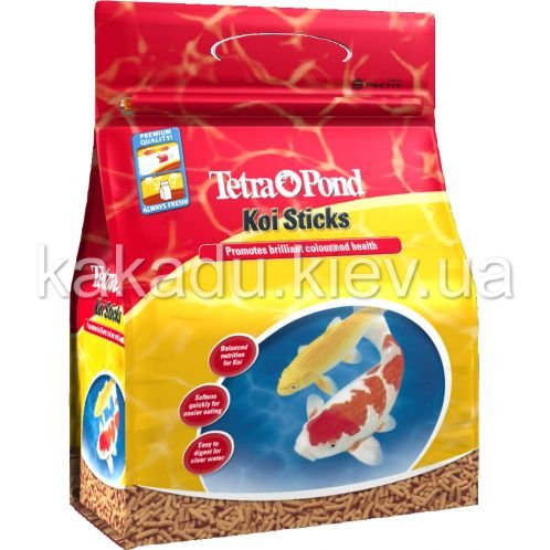 Tetra (Тетра) 4 л Pond Koi Sticks Корм в виде плавающих палочек для карпов Кои
