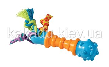 Petstages (Пэтстейджс) Mini Barbell Chew Игрушка для собак Гантеля мини с канатиками (pt138)