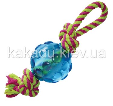 Petstages (Пэтстейджс) Mini Orka Bal Игрушка для собак Орка мини мячик с канатиками (pt222)