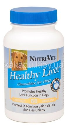 Nutri-Vet (Нутри-Вет) Healthy Liver. Жевательные таблетки для собак 